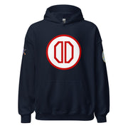 U.S. Army 31st Infantry Division (31ID) Infantry Branch Unisex Hoodie Tactically Acquired Navy S 