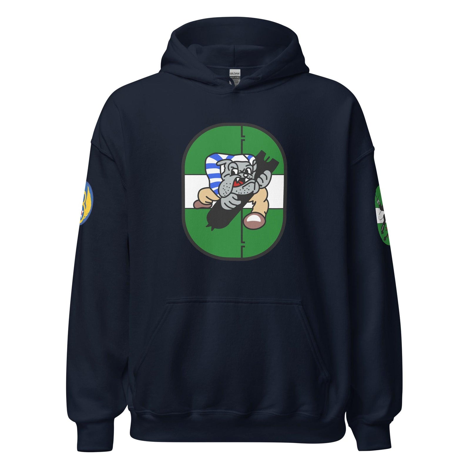 852nd Bomb Squadron 491st Bomb Group WW2 Unisex Hoodie Tactically Acquired Navy S 