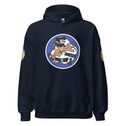 349th Bombardment Squadron - 100th Bomb Group - Unisex Hoodie Tactically Acquired Navy S 