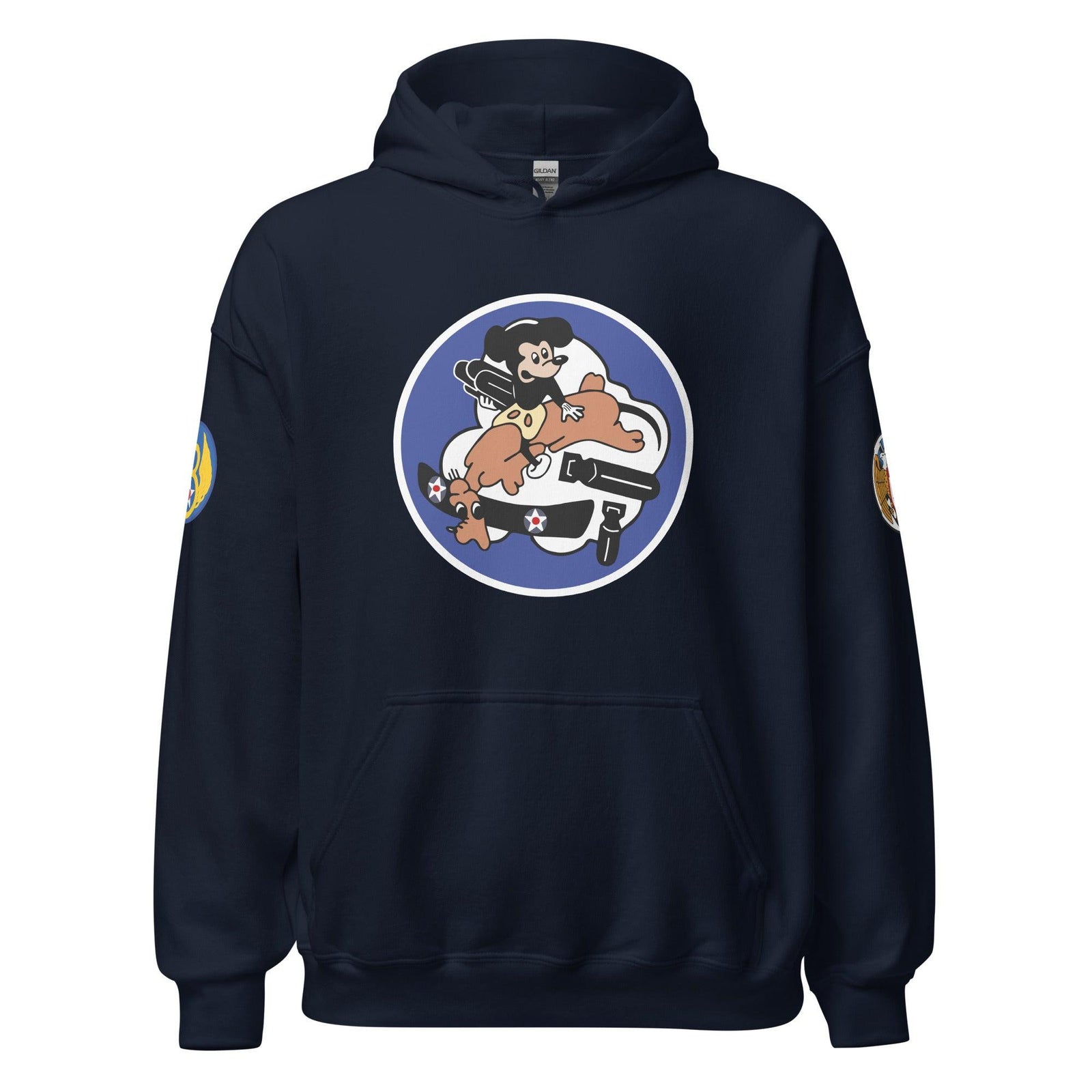 349th Bombardment Squadron - 100th Bomb Group - Unisex Hoodie Tactically Acquired Navy S 