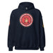 1/8 Marines Combat Veteran Unisex Hoodie Tactically Acquired Navy S 