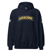 U.S. Army Airborne Tab Unisex Hoodie Tactically Acquired Navy S 