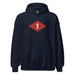 NMCB-1 Beep Embroidered Unisex Hoodie Tactically Acquired Navy S 