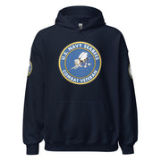 U.S. Navy Seabees Combat Veteran Unisex Hoodie Tactically Acquired Navy S 