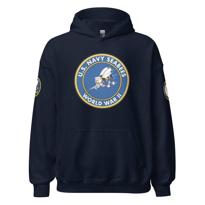U.S. Navy Seabees World War II Legacy Unisex Hoodie Tactically Acquired Navy S 