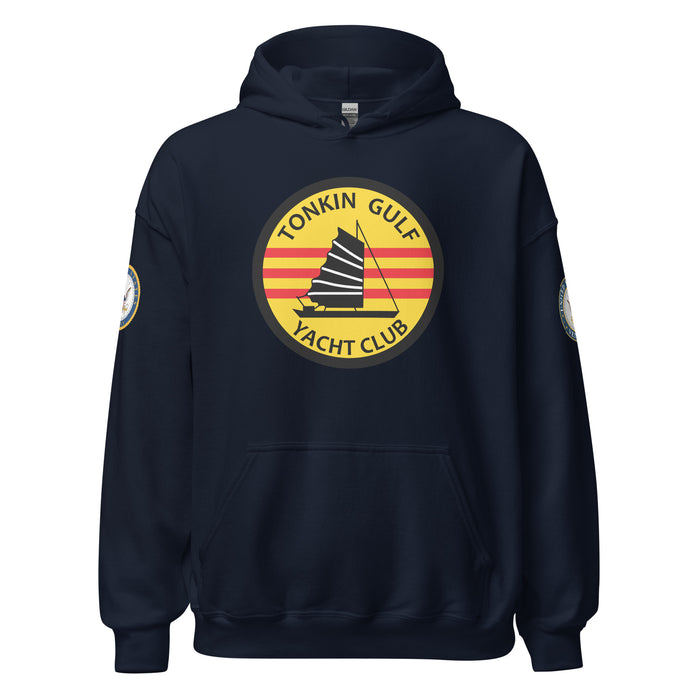 U.S. Navy Tonkin Gulf Yacht Club Unisex Hoodie Tactically Acquired Navy S 