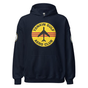 U.S. Navy Tonkin Gulf Aero Club Unisex Hoodie Tactically Acquired Navy S 