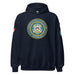 U.S. Coast Guard Veteran Unisex Hoodie Tactically Acquired Navy S 