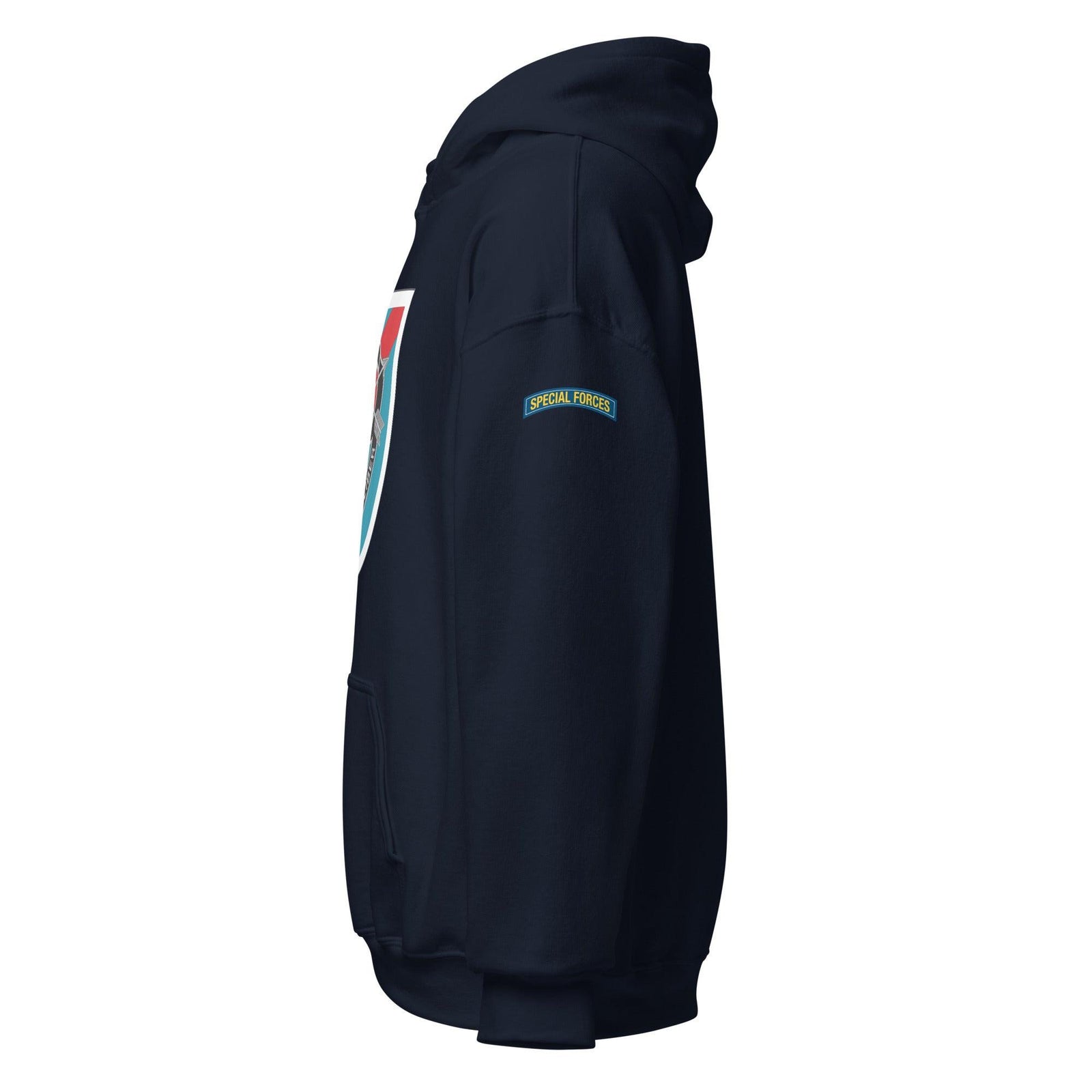 U.S. Army 20th Special Forces Group (20th SFG) Beret Flash Unisex Hoodie Tactically Acquired   