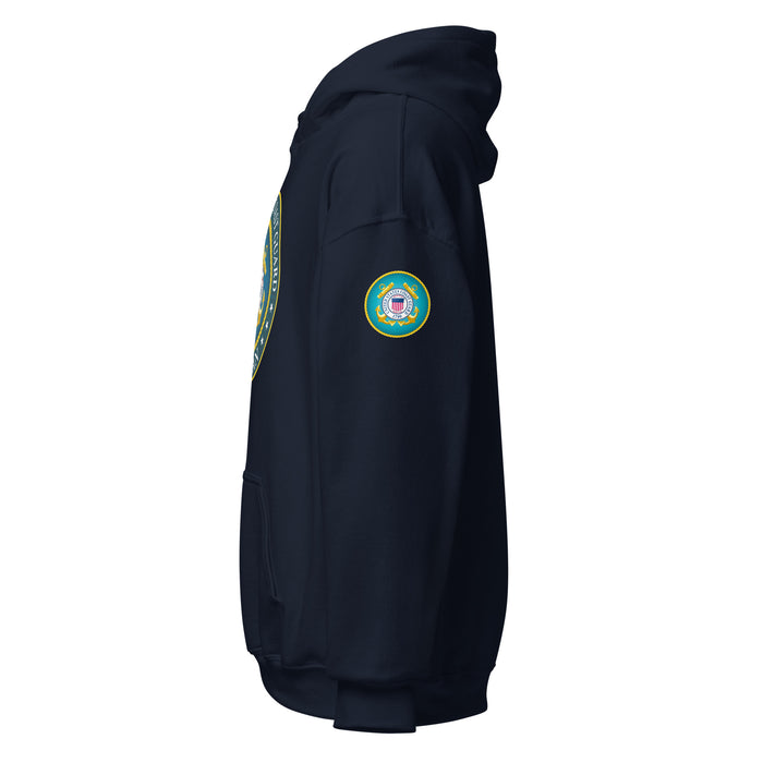 U.S. Coast Guard Veteran Unisex Hoodie Tactically Acquired   