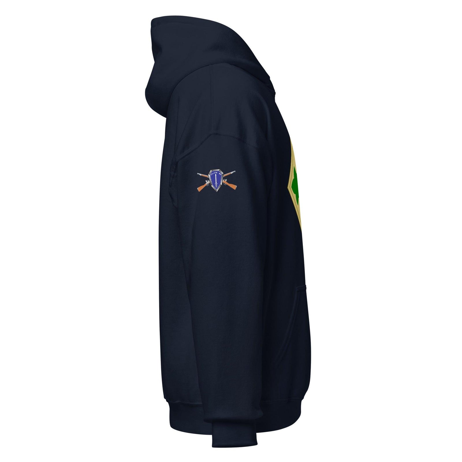 U.S. Army 4th Infantry Division (4ID) Infantry Branch Unisex Hoodie Tactically Acquired   