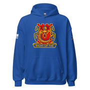 U.S. Army 14th Infantry Regiment Unisex Hoodie Tactically Acquired Royal S 
