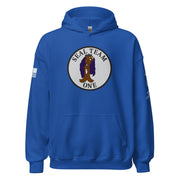 U.S. Navy SEAL Team 1 Frogman Unisex Hoodie Tactically Acquired Royal S 