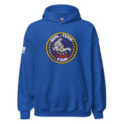 U.S. Navy SEAL Team 4 Frogman Unisex Hoodie Tactically Acquired Royal S 