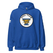 U.S. Navy SEAL Team 5 Frogman Unisex Hoodie Tactically Acquired Royal S 