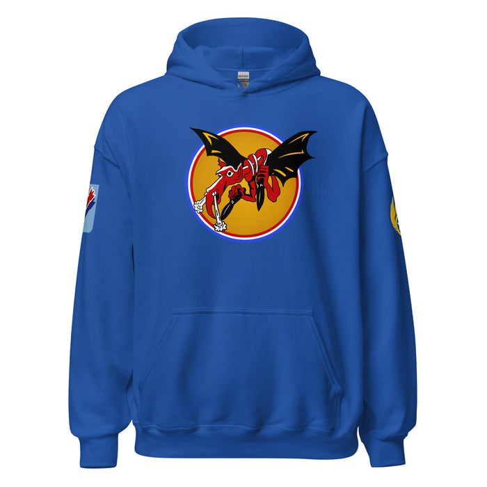 534th Bombardment Squadron (Heavy) 381st BG WW2 Unisex Hoodie Tactically Acquired Royal S 