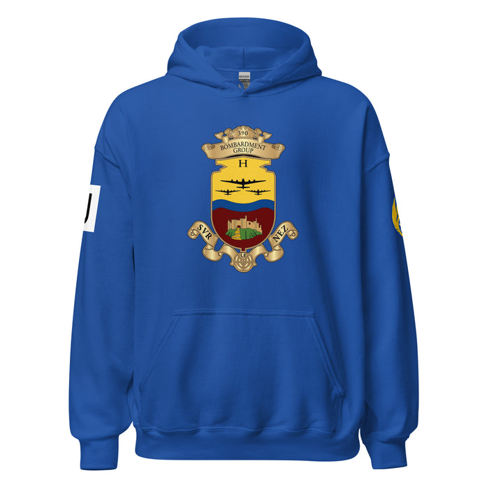 390th Bombardment Group (Heavy) 8th Air Force Unisex Hoodie Tactically Acquired Royal S 