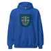 U.S. Army 19th Special Forces Group (19th SFG) Beret Flash Unisex Hoodie Tactically Acquired Royal S 