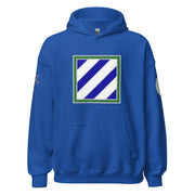 U.S. Army 3rd Infantry Division (3ID) Infantry Branch Unisex Hoodie Tactically Acquired Royal S 