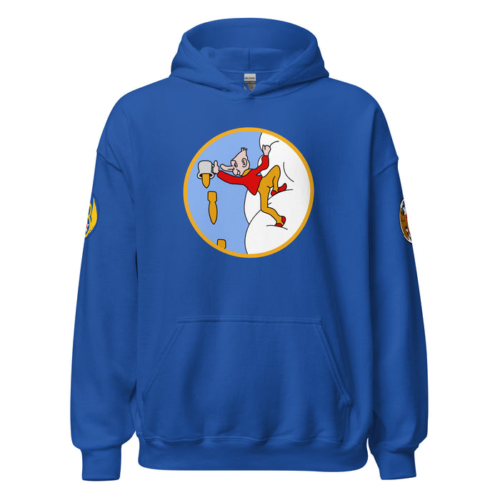 350th Bombardment Squadron - 100th Bomb Group - Unisex Hoodie Tactically Acquired Royal S 