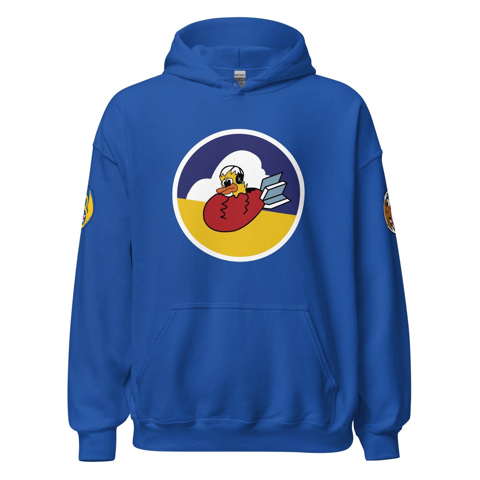 418th Bombardment Squadron - 100th Bomb Group - Unisex Hoodie Tactically Acquired Royal S 