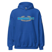 U.S. Army Combat Service Identification Badge (CIB) Unisex Hoodie Tactically Acquired Royal S 