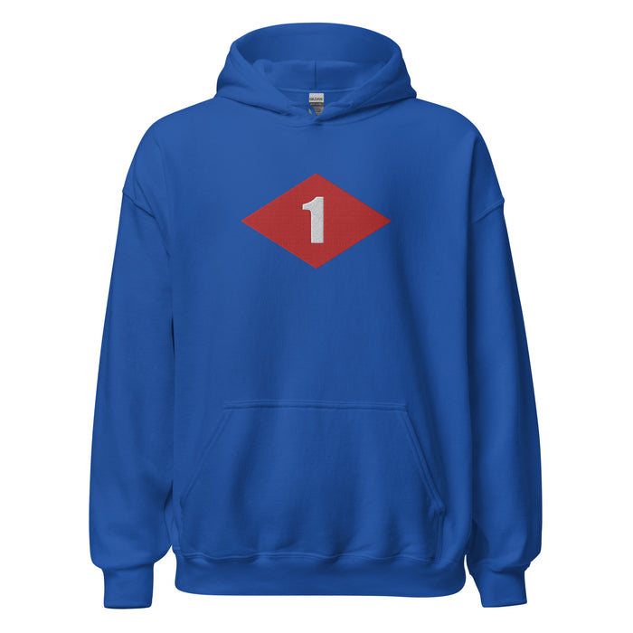 NMCB-1 Beep Embroidered Unisex Hoodie Tactically Acquired Royal S 