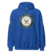 U.S. Navy Veteran Unisex Hoodie Tactically Acquired Royal S 