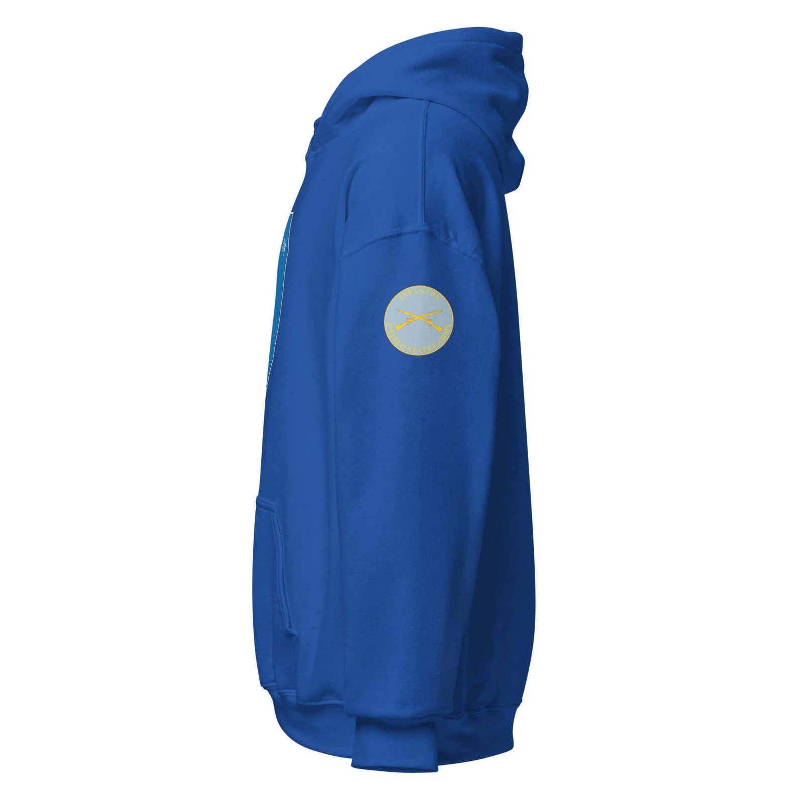 U.S. Army Infantry Branch Follow Me Emblem Unisex Hoodie Tactically Acquired   