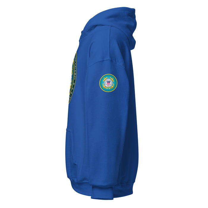 U.S. Coast Guard Veteran Unisex Hoodie Tactically Acquired   