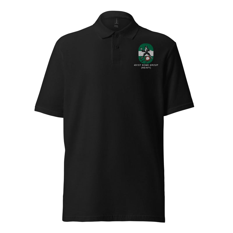 491st Bomb Group (Heavy) Embroidered Unisex Polo Shirt