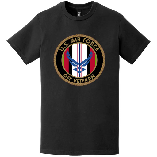 U.S. Air Force OEF Veteran Emblem T-Shirt Tactically Acquired   