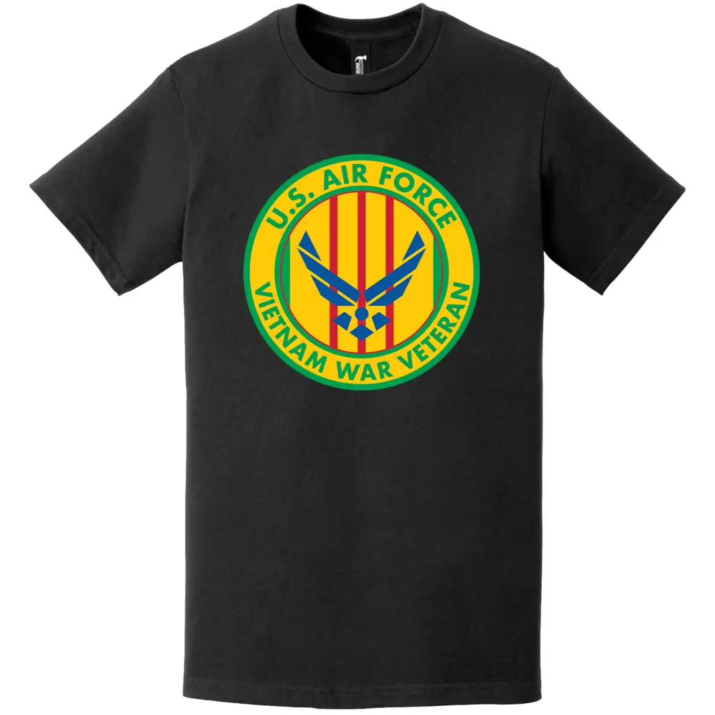 U.S. Air Force Vietnam Veteran Emblem T-Shirt Tactically Acquired   