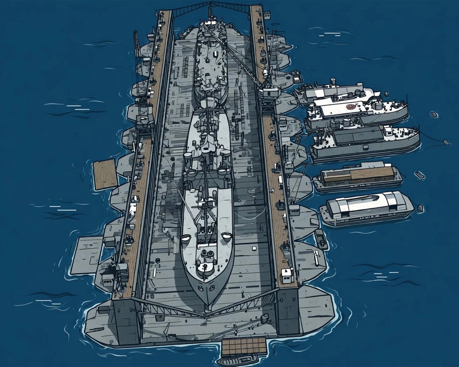 Small Floating Dry Docks (AFD/AFDL)