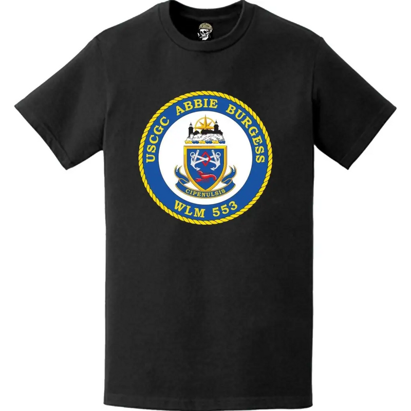 USCGC Abbie Burgess (WLM-553) Ship's Crest Emblem Logo T-Shirt