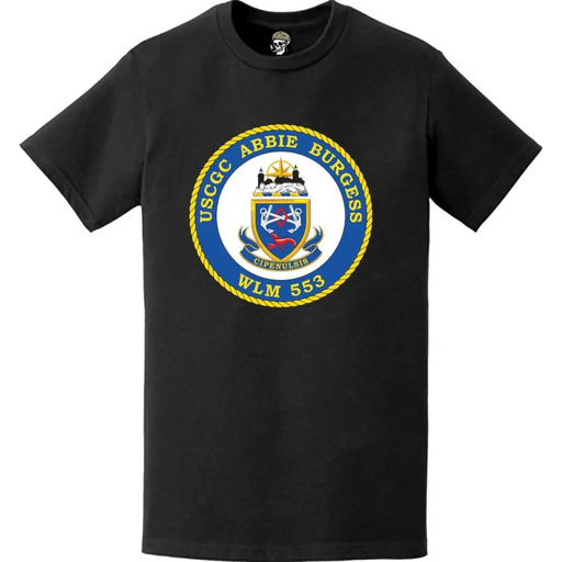 USCGC Abbie Burgess (WLM-553) Ship's Crest Emblem Logo T-Shirt Tactically Acquired   