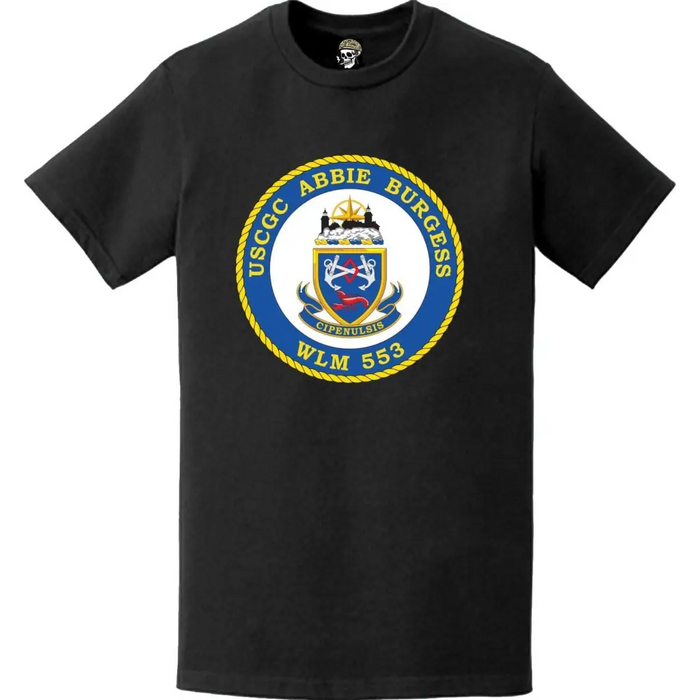 USCGC Abbie Burgess (WLM-553) Ship's Crest Emblem Logo T-Shirt Tactically Acquired   