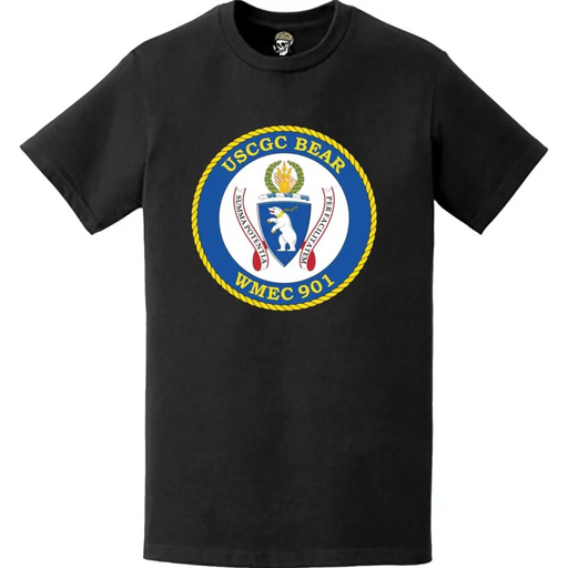 USCGC Bear (WMEC-901) Ship's Crest Emblem Logo T-Shirt Tactically Acquired   