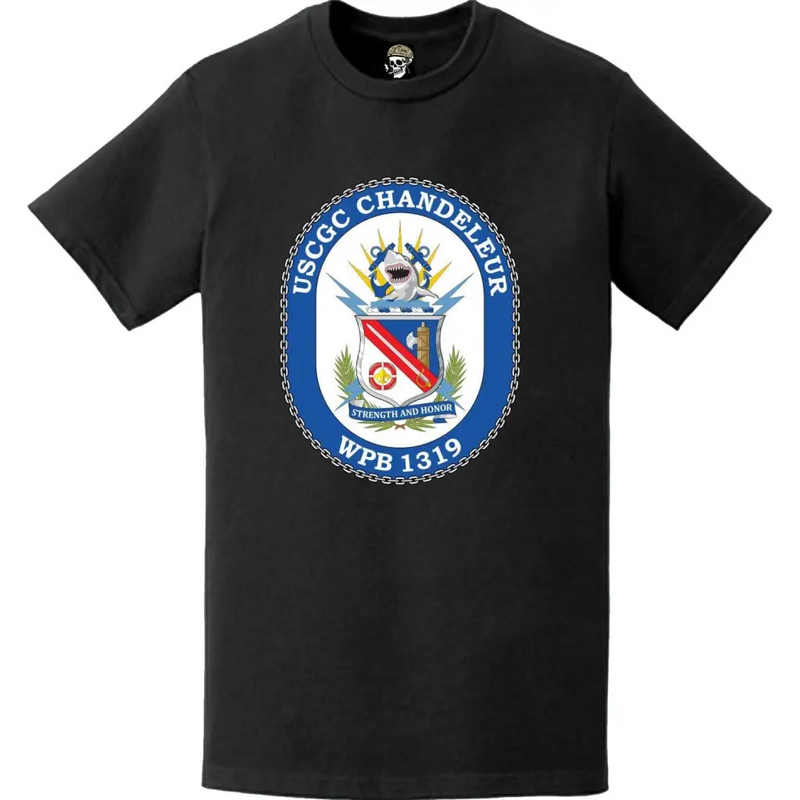 USCGC Chandeleur (WPB-1319) Ship's Crest Emblem Logo T-Shirt