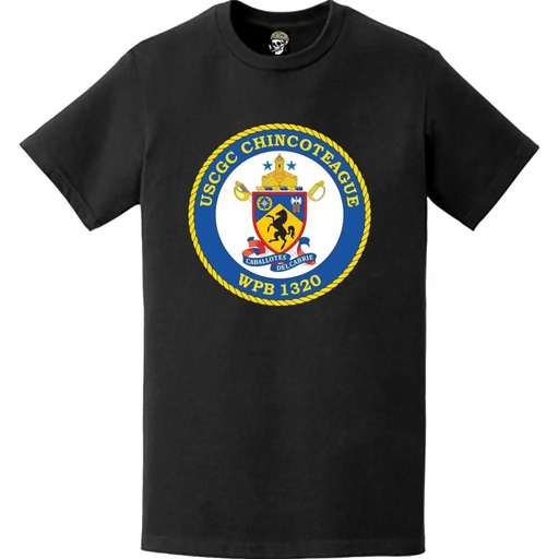 USCGC Chincoteague (WPB-1320) Ship's Crest Emblem Logo T-Shirt Tactically Acquired   