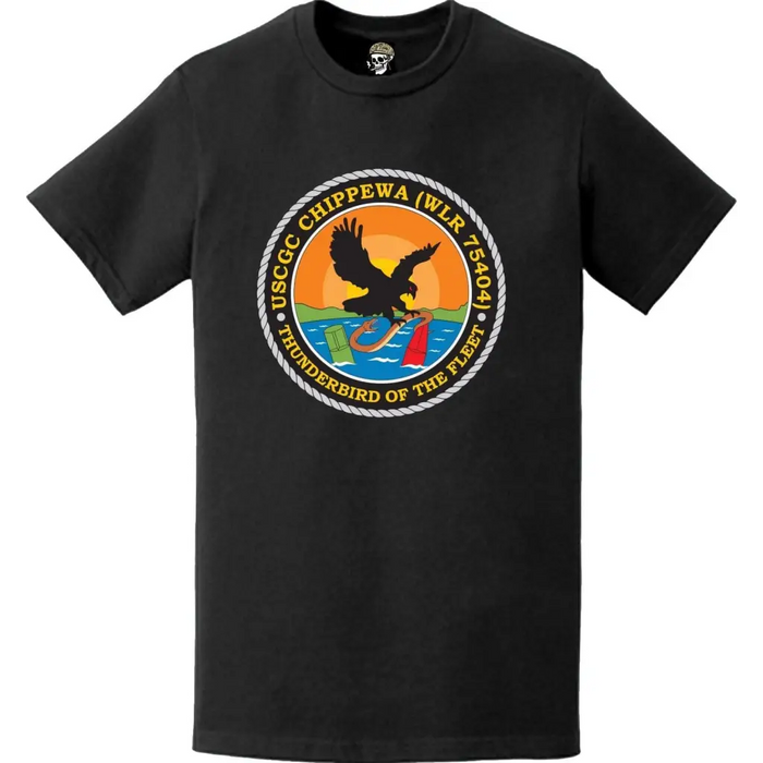 USCGC Chippewa (WLR-75404) Ship's Crest Emblem Logo T-Shirt Tactically Acquired   