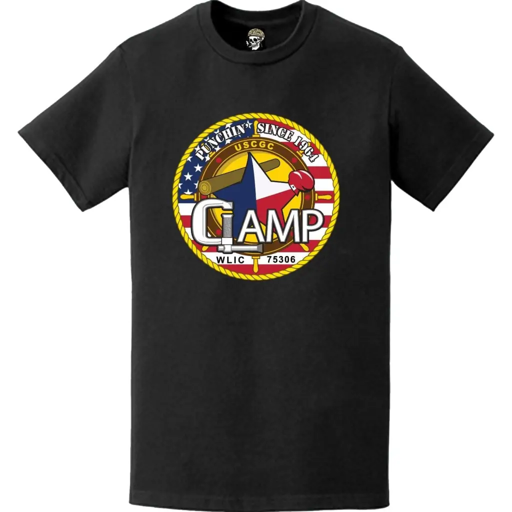 USCGC Clamp (WLIC-75306) Ship's Crest Emblem Logo T-Shirt Tactically Acquired   