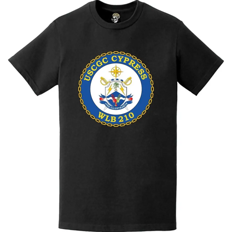 USCGC Cypress (WLB-210) Ship's Crest Emblem Logo T-Shirt