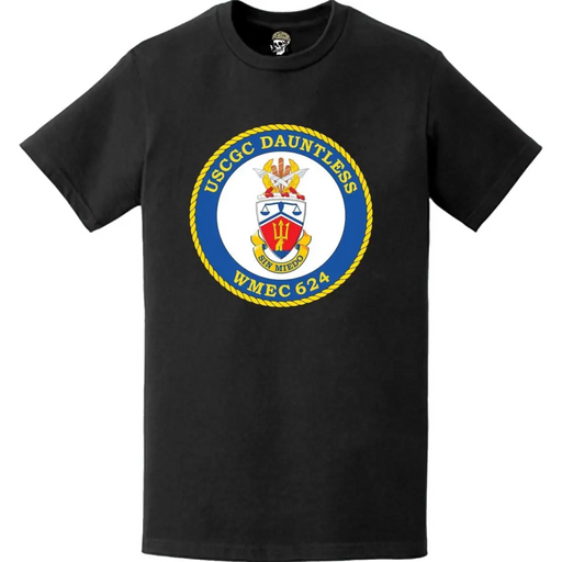 USCGC Dauntless (WMEC-624) Ship's Crest Emblem Logo T-Shirt Tactically Acquired   
