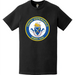 USCGC Dependable (WMEC-626) Ship's Crest Emblem Logo T-Shirt Tactically Acquired   