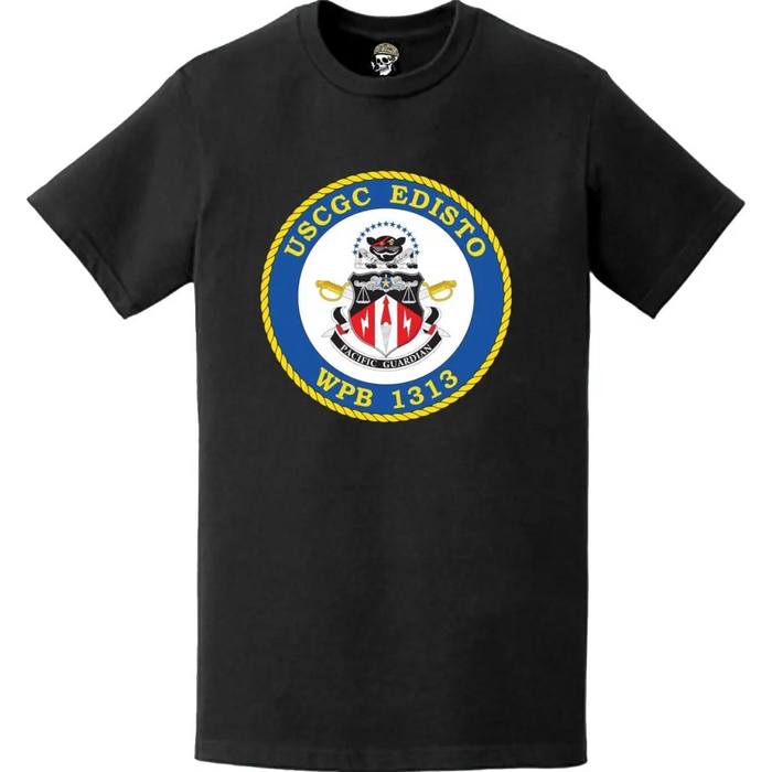 USCGC Edisto (WPB-1313) Ship's Crest Emblem Logo T-Shirt Tactically Acquired   