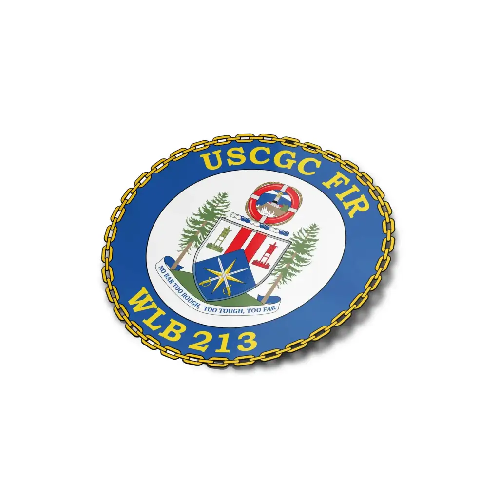 USCGC Fir (WLB-213) Die-Cut Vinyl Sticker Decal Tactically Acquired   
