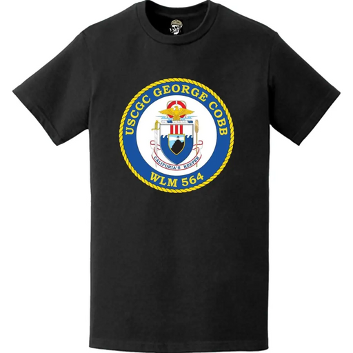 USCGC George Cobb (WLM-564) Ship's Crest Emblem Logo T-Shirt Tactically Acquired   