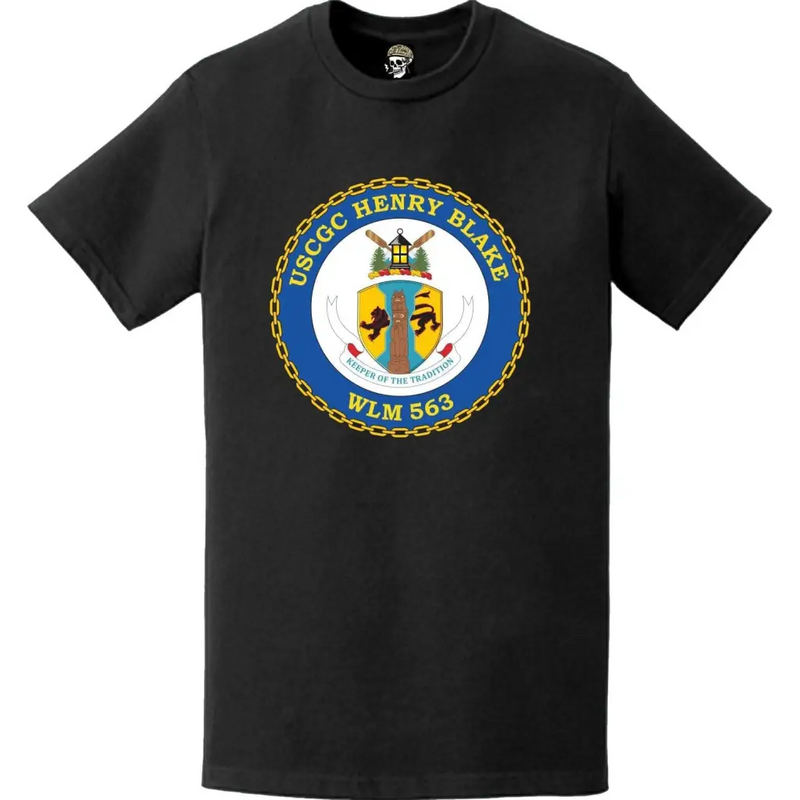 USCGC Henry Blake (WLM-563) Ship's Crest Emblem Logo T-Shirt