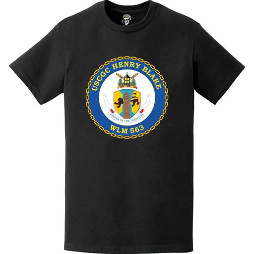 USCGC Henry Blake (WLM-563) Ship's Crest Emblem Logo T-Shirt Tactically Acquired   